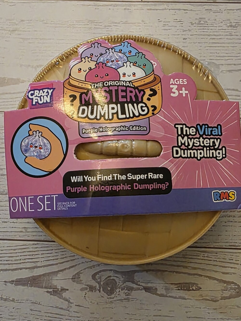 Mystery Dumpling Purple Holographic Edition - Kids Surprise Toy